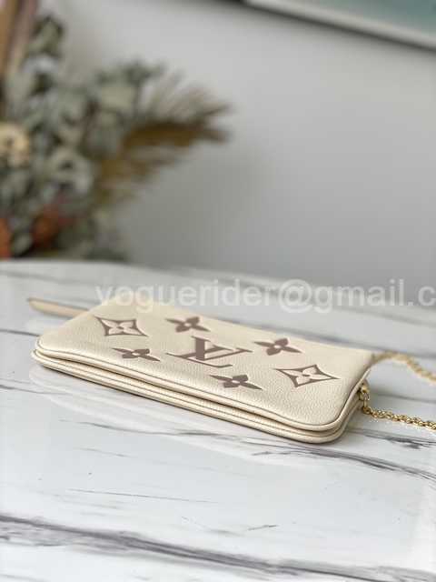 M80084 Double Zip Pochette M80084 Double Zip Pochette