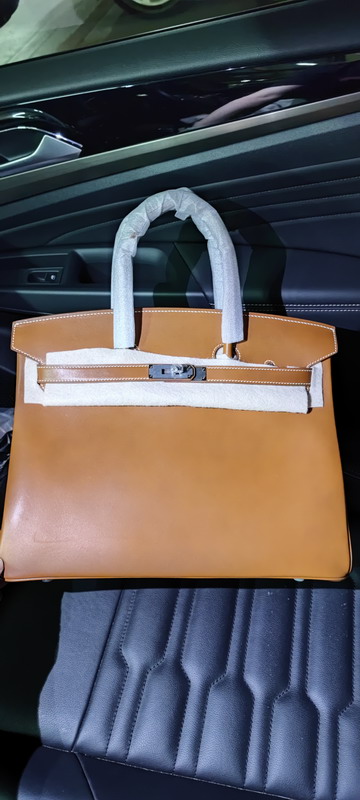 Birkin 35 Barenia Silver Hardware Full Handwork for A******** R***** Birkin 35 Barenia Silver Hardware Full Handwork for A******** R*****