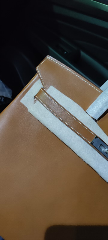 Birkin 35 Barenia Silver Hardware Full Handwork for A******** R***** Birkin 35 Barenia Silver Hardware Full Handwork for A******** R*****