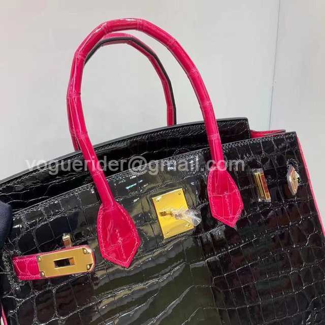 Nile Crocodile Patent Skin 30