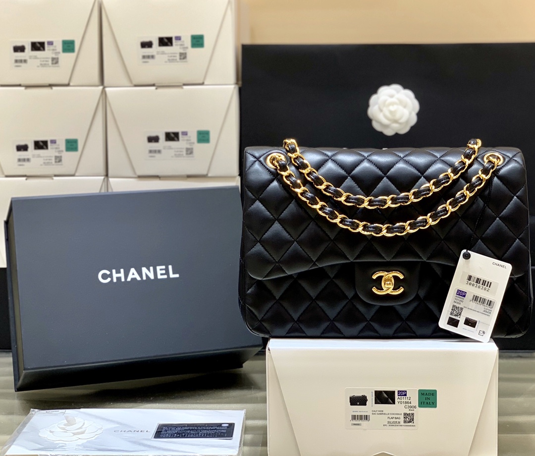 Boutique Quality Chanel CF Jumbo 1113 GR/HAAS 30 58600