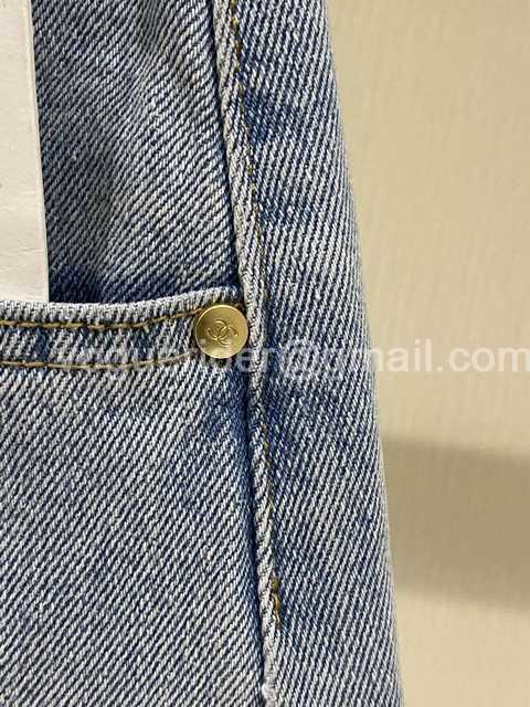 Chanel jean skirt