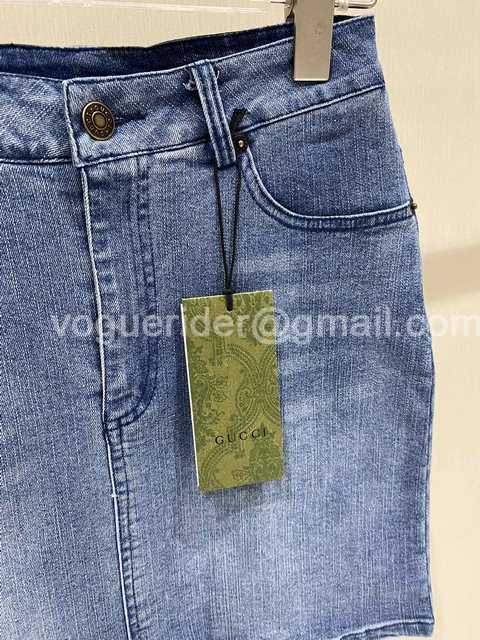 Gucci jean skirt