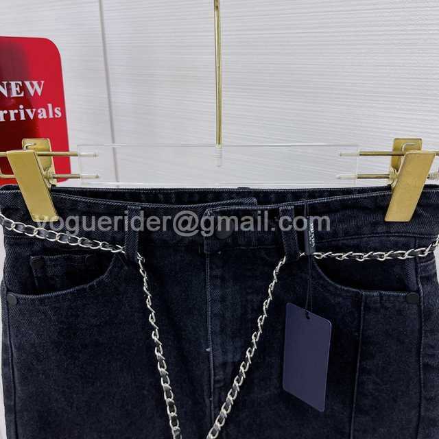 Prada jean skirt