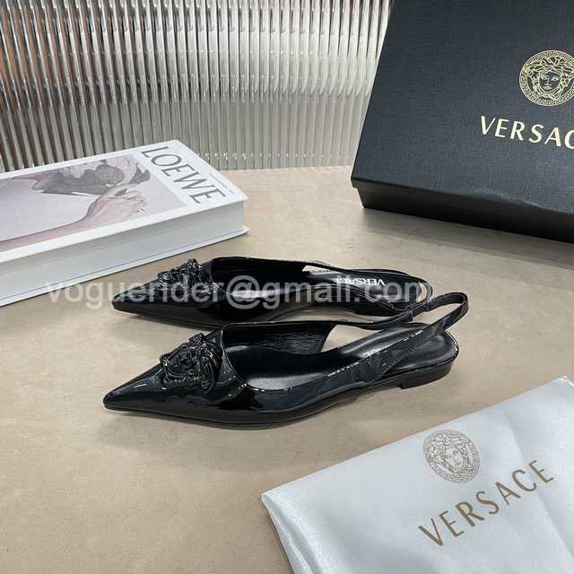 Versace 21sf patent leather