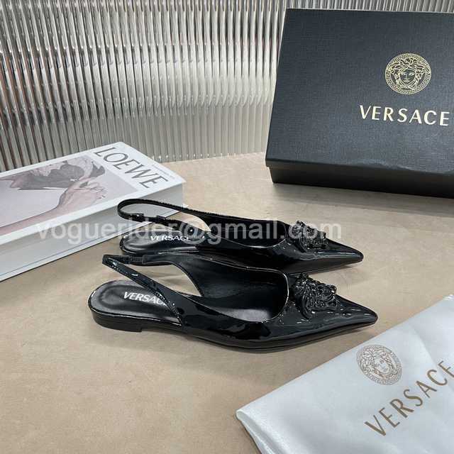 Versace 21sf patent leather