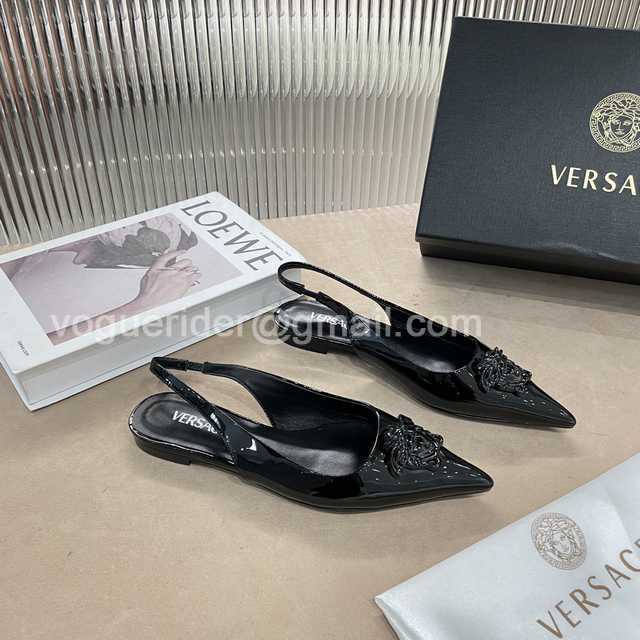 Versace 21sf patent leather