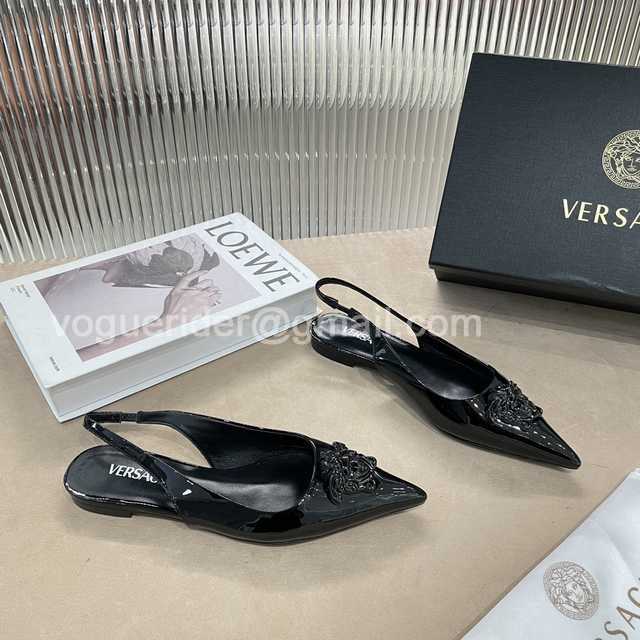 Versace 21sf patent leather