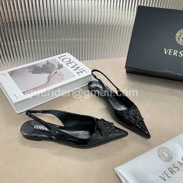 Versace 21sf patent leather