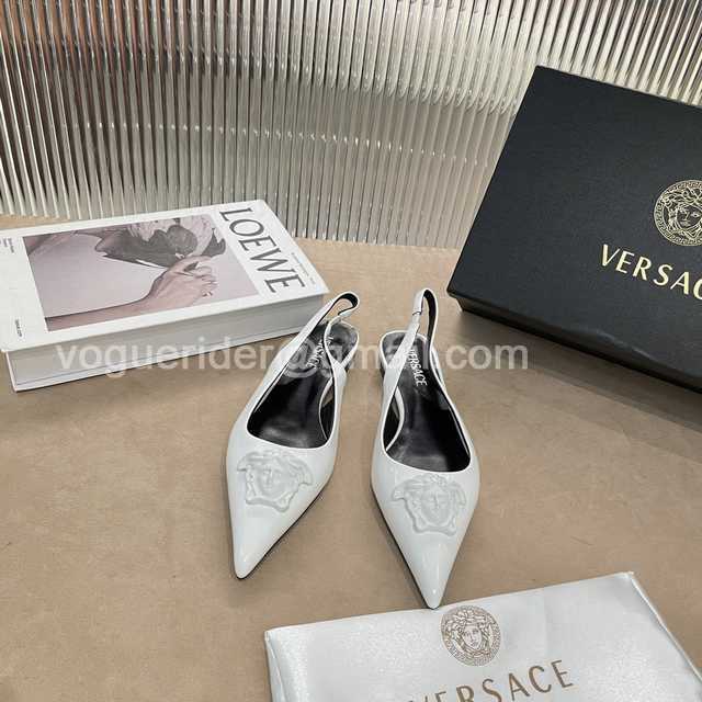 Versace 21sf patent leather