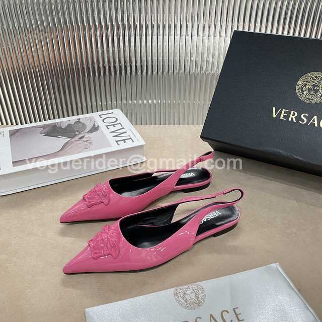 Versace 21sf patent leather
