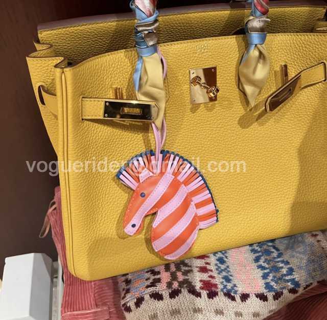 KC10050 Hermes Lambskin Pendant KC10050 Hermes Lambskin Pendant